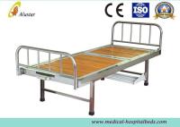 Wooden Surface Steel Frame Medical Crank Hospital Bed With Plastic Bowls (ALS-M116)