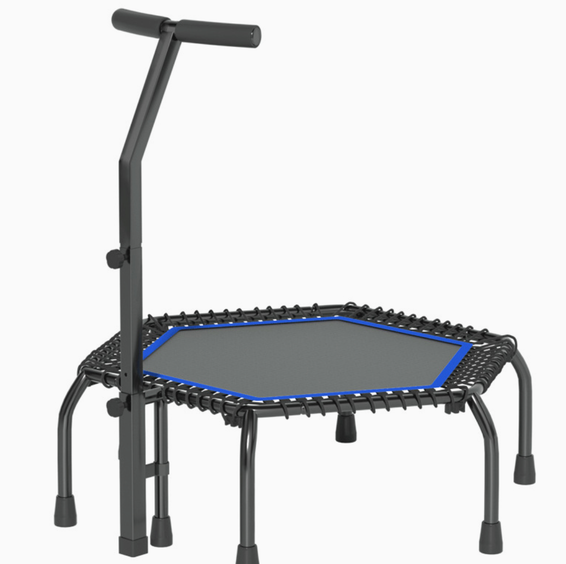 12FT Outdoor Trampoline With Enclosure & Ladder Recreational Trampoline For Kids And Adults