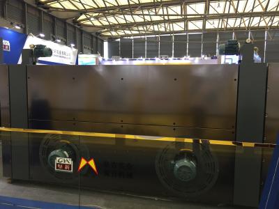 Construction Oil Heating Textile Stenter Machine Horizontal Roller Chain Transmission
