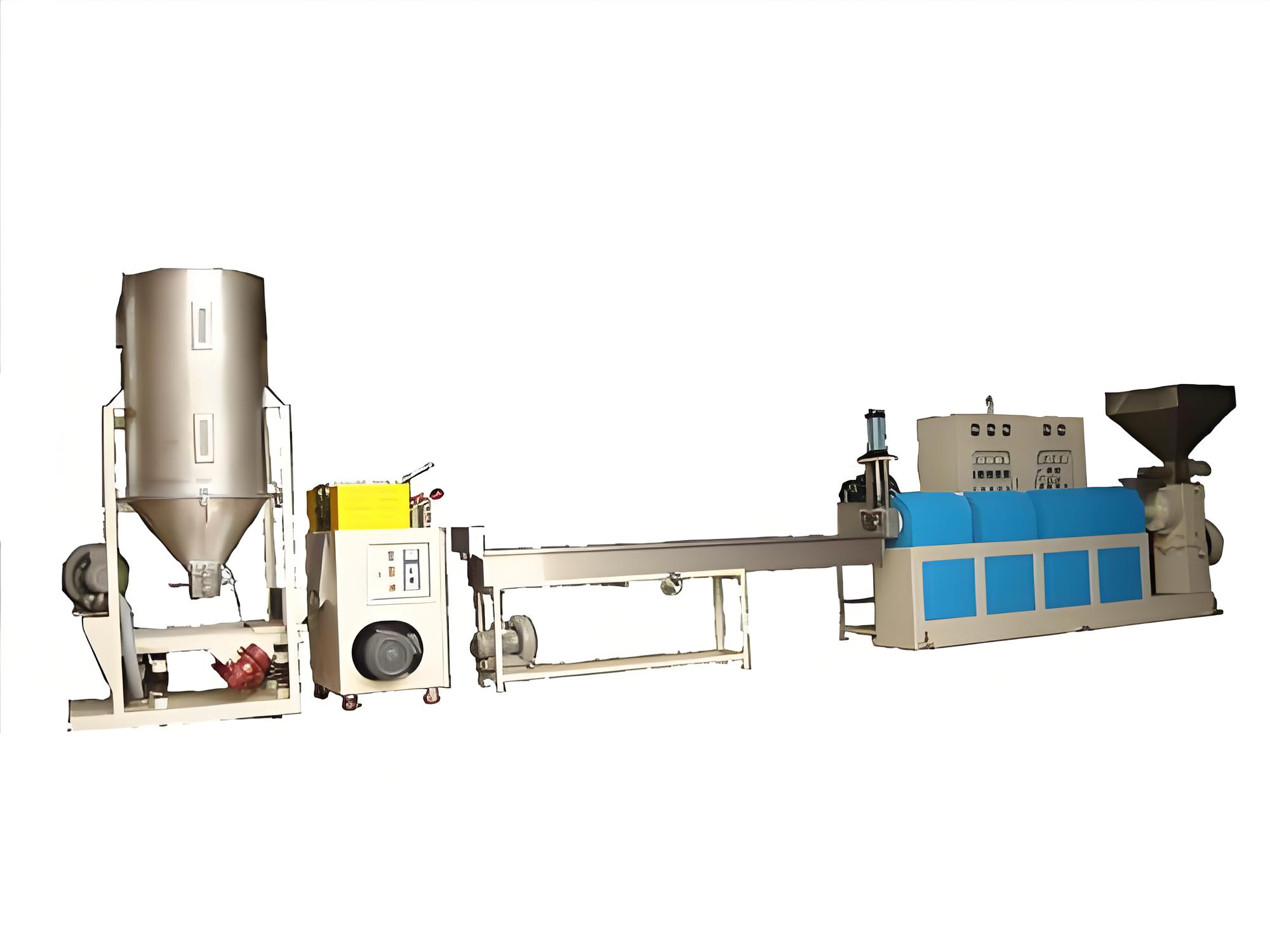 JCD-65D  500-1000kg Two-stage Co-rotating Twin Screw Extruder For Filler Modification
