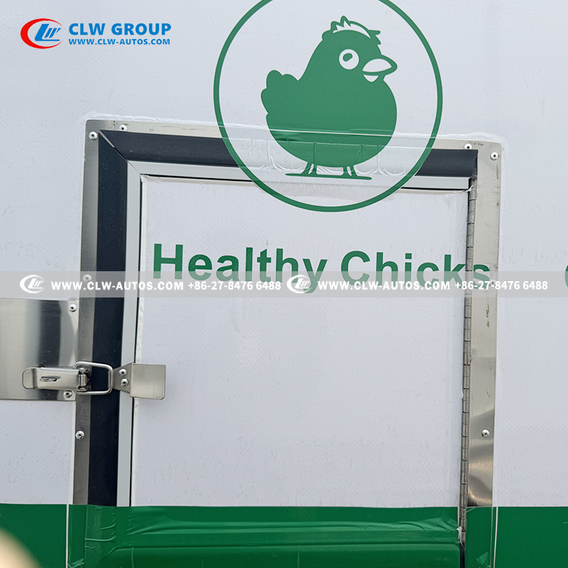 ISUZU KV100 RHD 20,000-Chick Transport Truck with Carrier Refrigeration and Insulated FRP Cargo Box