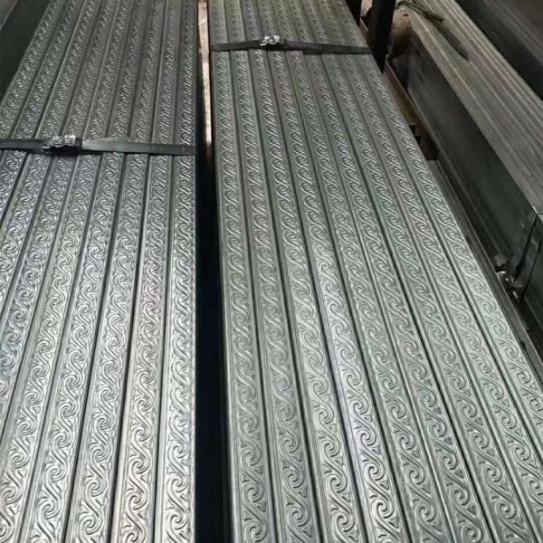 Bright  steel pipe embossing machine for handrail decoration pipe