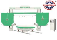PLC Diamond Wire Saw Machine para o aparamento de mármore do bloco da pedra calcária do granito