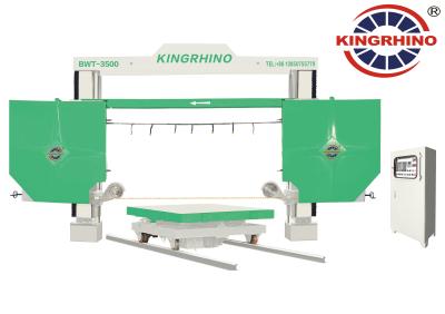 PLC Diamond Wire Saw Machine para o aparamento de mármore do bloco da pedra calcária do granito