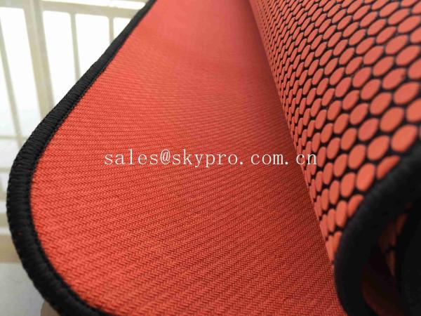 Espessura grande de borracha macia profissional para polido, ginástica da esteira 3mm-8mm da ioga