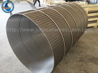 Inner Diameter 1250mm Wire Mesh Drum Full Welded For Waste Water