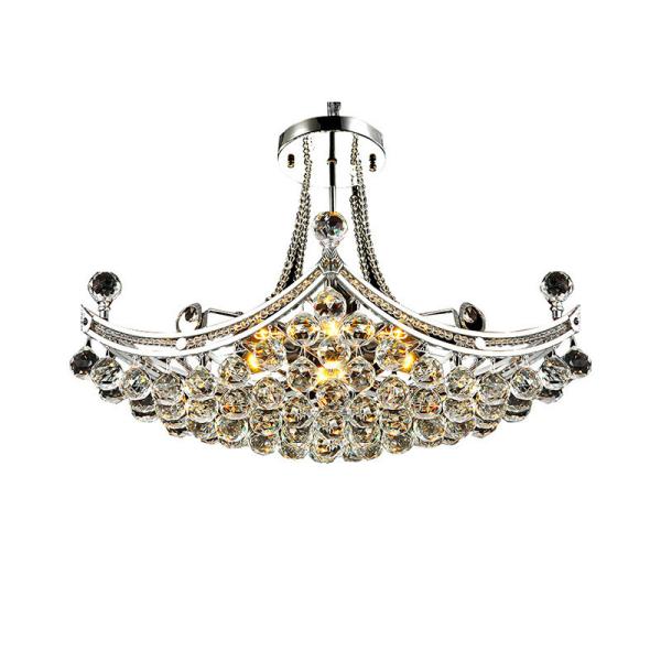 Gold Chorm Dining room Kitchen Glass Ball Chandelier Pendant Lights Fixtures (WH-MI-76)