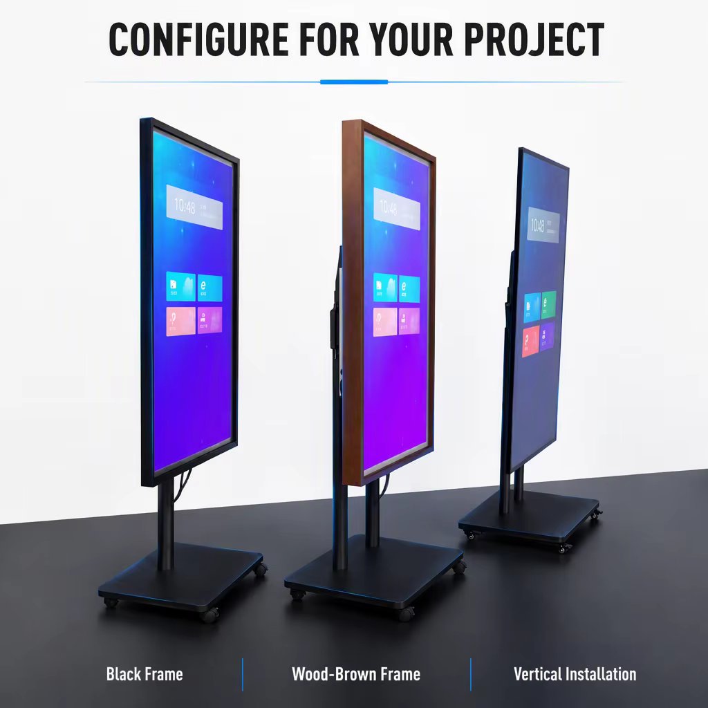 Glasses-free 3D advertising display