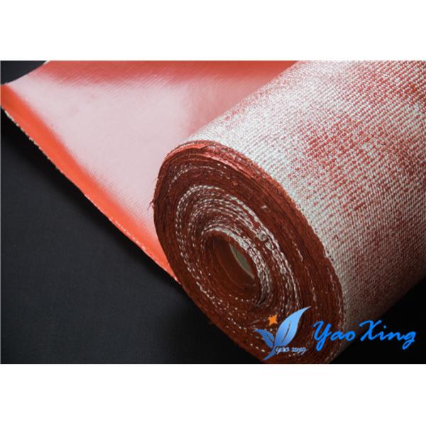 Heavy Duty Silicone Coated Fiberglass Cloth For Heat Resistance And Insulation Sleeve