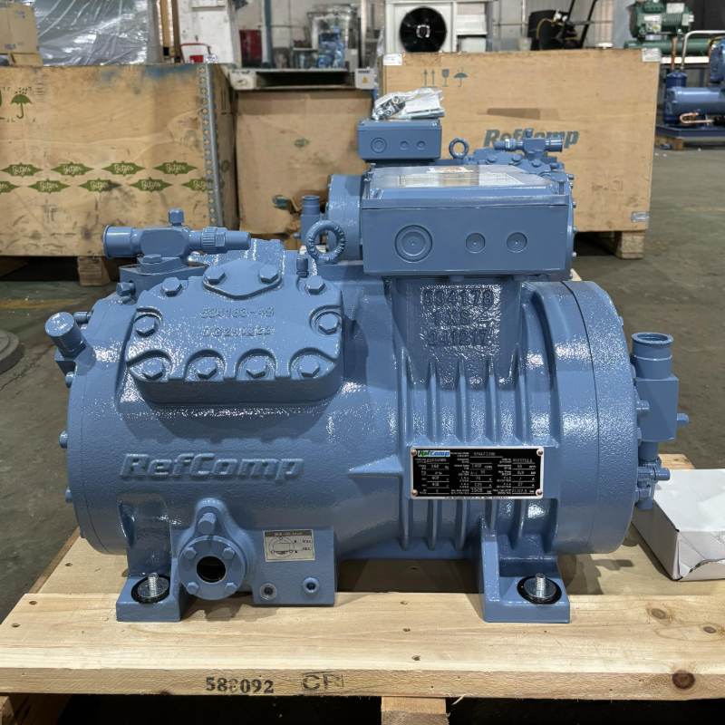 Refcomp SP4HN1200 SP4HN120E R134a Semi Hermitic Chiller Reciprocating Compressor