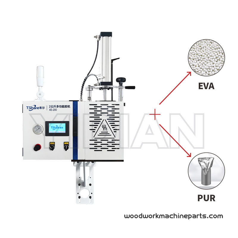 2KG PUR EVA Glue Dispensing Machine for Edge Banders Woodworking Edgebanding Machine Units Manufacturer