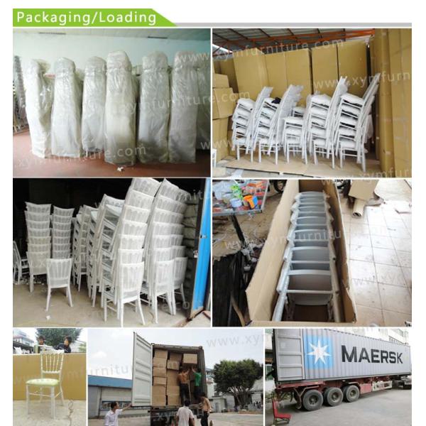 New transparent resin round back bear chiavari chair for wedding banquet hotel outdoor
