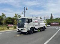 16CBM Camión de limpieza de calles de alto rendimiento con método de descarga trasera