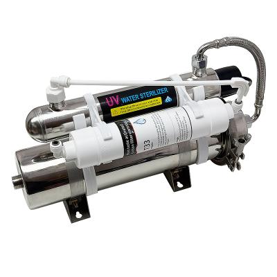 Stainless Steel Ultraviolet Water Filter for Drinking Water Treatment Equipment