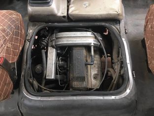 100% Original Used Toyota Bus 2005 Year Gas Fuel With Luxury Leather Seats