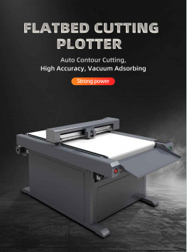 ANYCUT-F6090 Flatbed Digital Adhesive Sticker Cutter Machine With Vacuum Adsorption Table