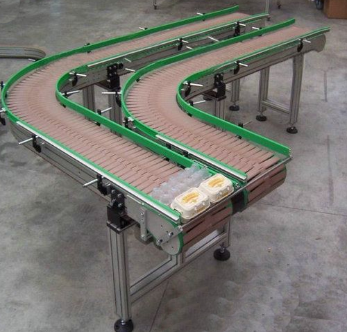 Canned Product Chain Conveyor Systems , Beverage Chain Plate Conveyor