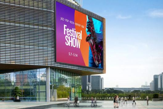 P6 LED Outdoor Display 3 anos de garantia
