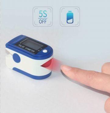 finger pulse monitor and heart rate tester