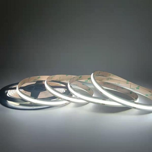 9.84ft 480leds/m 24v 6000K 10mm COB Led Light Strip Daylight White for indoor lighting decoration