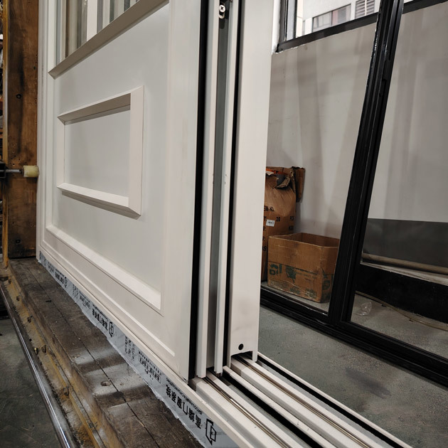 Wide Span Aluminium French Doors Aluminum Patio Sliding Door Heavy Duty Construction