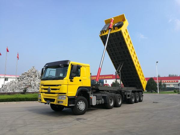 3 Axles Rear Dump Tipper Truck Trailer 40-100tons Trailer Tipper Trailer Dump Trailers