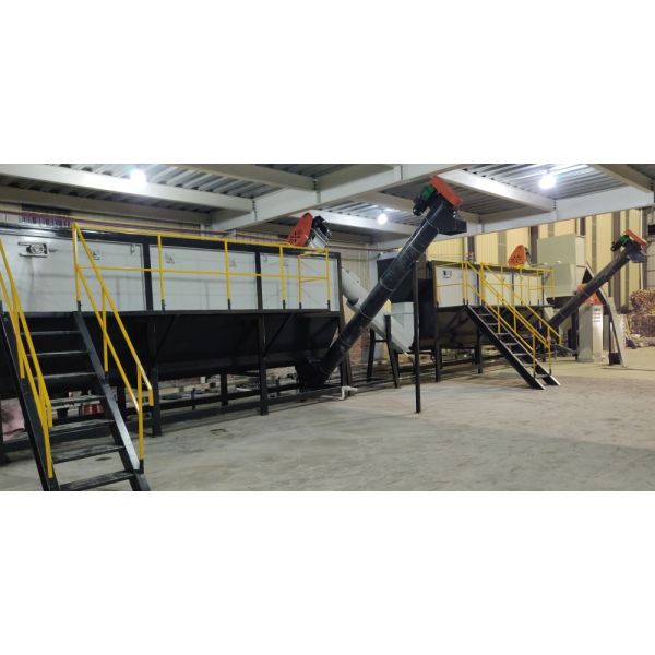 Plastic PP Tray PP Pallet Recycling Washing Line Automatic Cold Washing