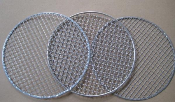 Square Hole Stainless Steel Woven Wire Mesh Screen , Bbq Grill Mesh Sheet