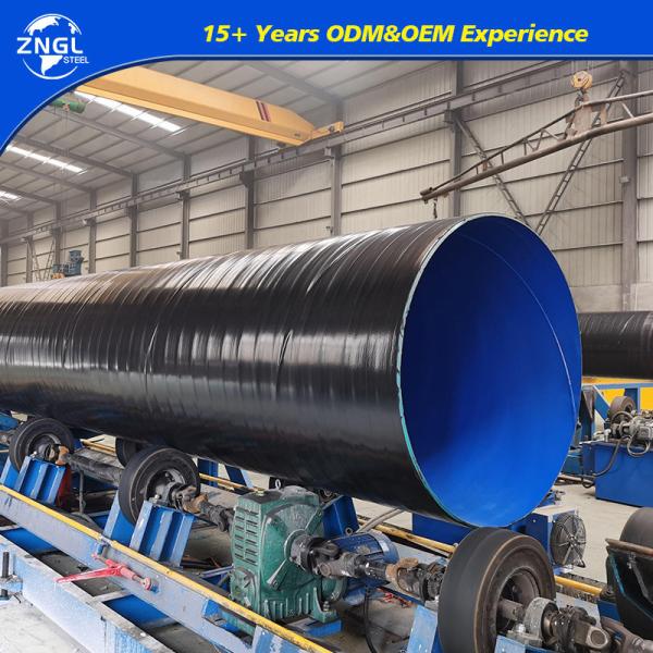 Psl1 Psl2 Q345B Seamless Carbon Steel Pipe API 5L X42 X46 X52 X56 X60 Black Painted