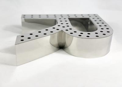 Stainless Steel Acrylic Channel Letters Mirror Coated Suitable For Long Term Work