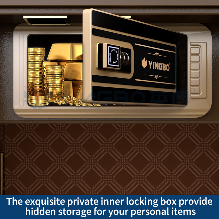 Heavy Duty Office Security Safe Box Large Biometric Fingerprint Safe With Reinforced Door & Anti-Theft Locking Bolts