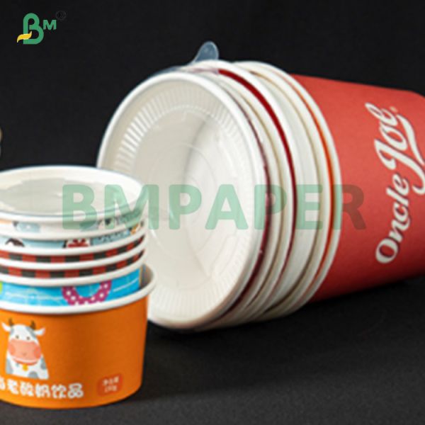 Food Grade FDA 240gsm Waterproof Bleached Cup Base Paper