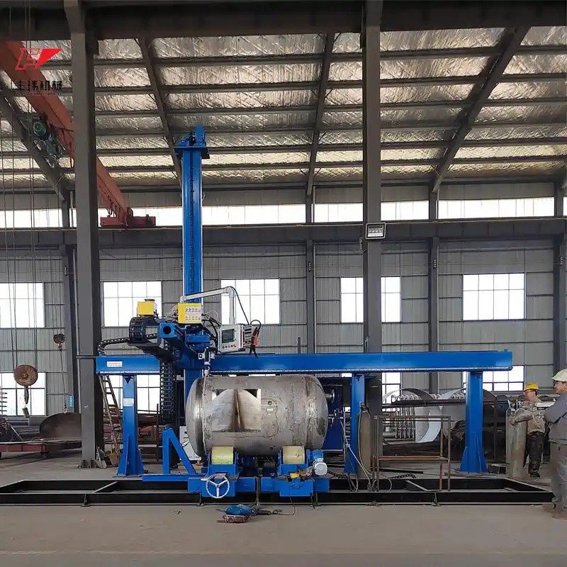 1.5x1.5m Column Boom Welding Manipulator Support SAW TIG MIG Welding Process