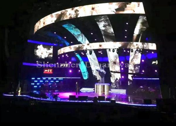 PH5 Commercial Full Color Indoor LED Screen Rental 3500 Nits / Sqm Brightness