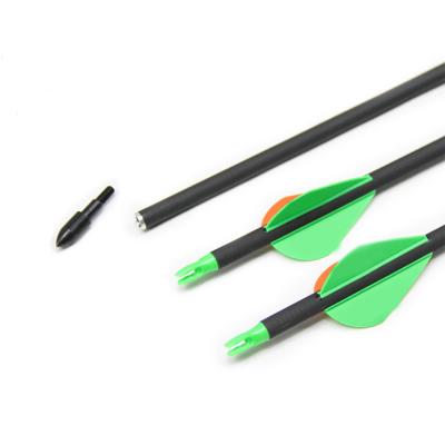 30/31/32 aletas plásticas da espinha 300/340/400/500, penas que caçam setas para Recurve e a curva tradicional do andCompound da curva