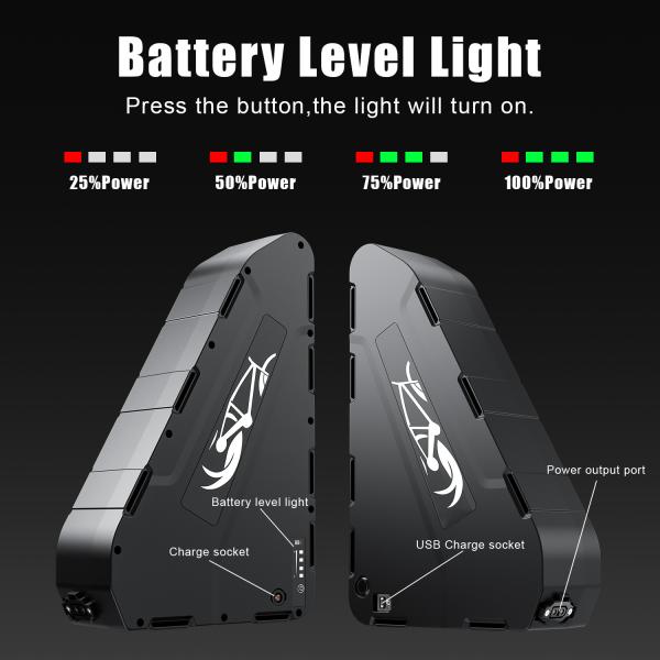 72V 20Ah Lithium Triangle Ebike Batteries For Electric Bike ,Trick ,Scooter