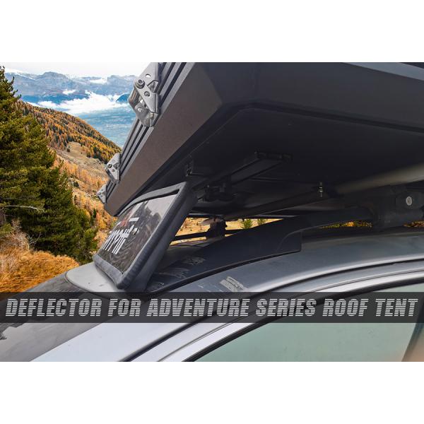 Roof Basket Outdoor Aluminum Hard Shell Roof Top Tent with LED Light Strop Cover Design