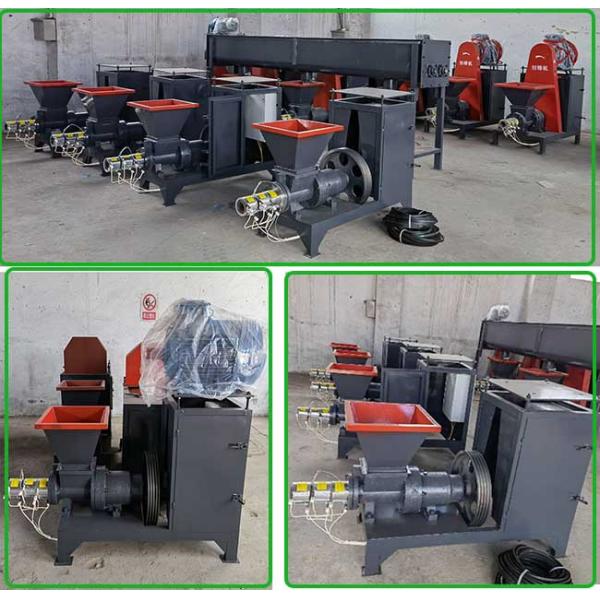 Rice Husk Straw Briquette Machine Wood Stick Wood Sawdust Charcoal Machine