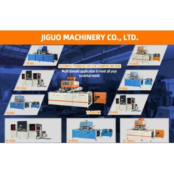 Automatic Hot Foil Stamping Machine 800x570mm 20TON 1200-1500s/h