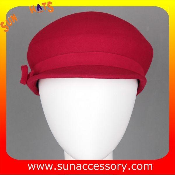 9140784 Sun Accessory customized  winner  fashion 100% wool felt Ivy hats, women hats and caps wholesaling