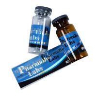 Étiquettes de flacon de 10 ml holographiques anti-contrefaçon découpées à l'emporte-pièce