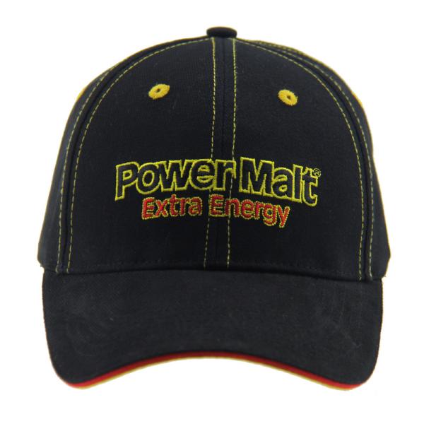 Curved Brim Cotton 6 Panel Low Profile Baseball Cap Constructed Embroidered