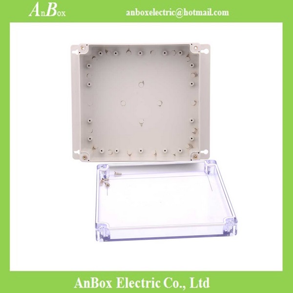 192*188*70mm wall mount electrical outlet plastic enclosure IP65 plastic box clear