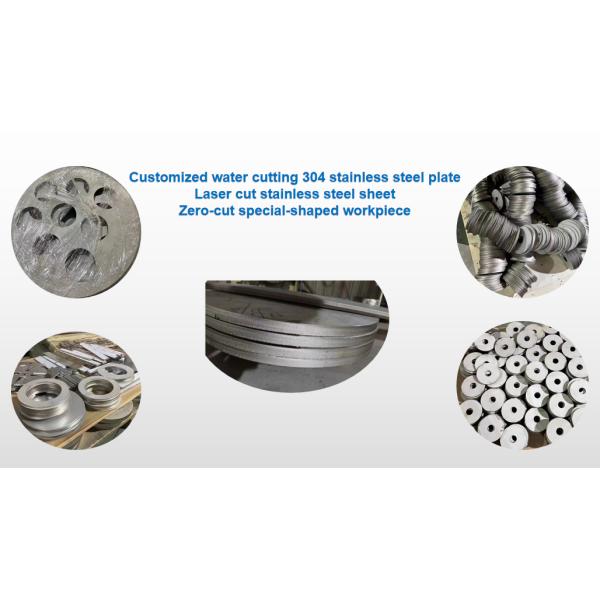 Cutting Round Stainless Steel Coil Plate Cold Rolled 3.0mm 60mm