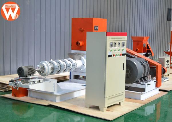 Consumo principal de flutuação da baixa potência 37kw da máquina da extrusora da alimentação dos peixes 300KG/H