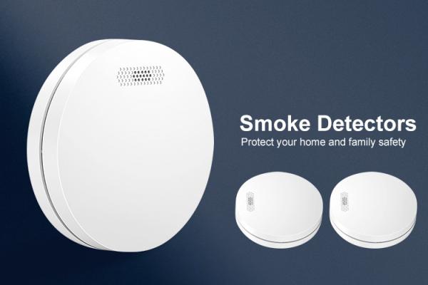 3 Years Replaceable Battery Operated Smoke Detector Indenpendent Smoke Alarm Sensor