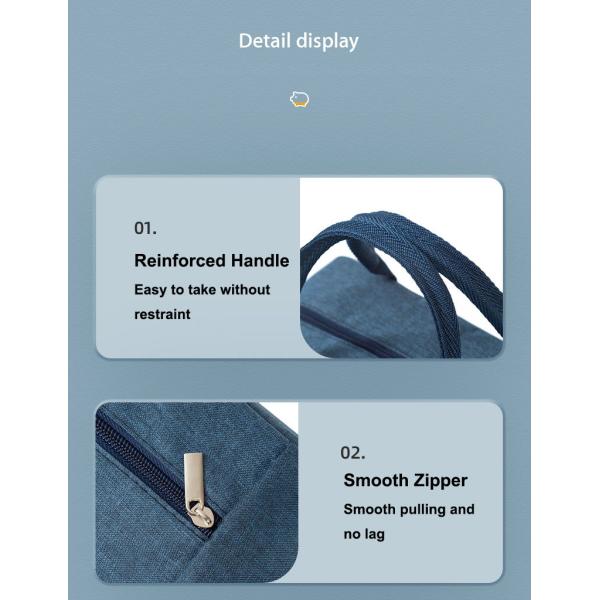Accepable OEM/ODM Waterproof Aluminum Foil Insulated Cooler Bag for Takeaway Bento Box