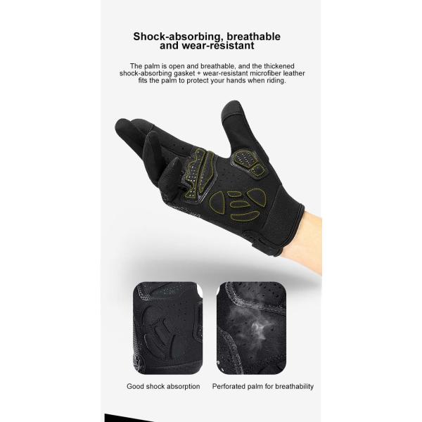 Anti-slip Wear-resistant Touch Screen Motorbike Gloves for Summer Racing Pro Bikers