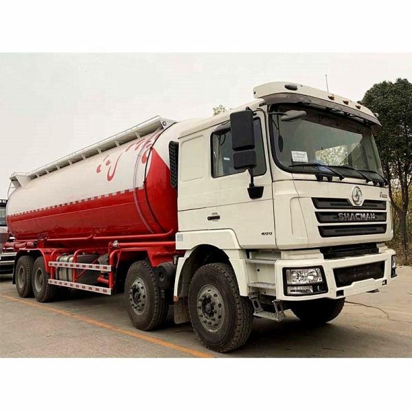 Shaanxi Shacman Special Purpose Trucks Dry Bulk Cement Transport Truck 8 Speed