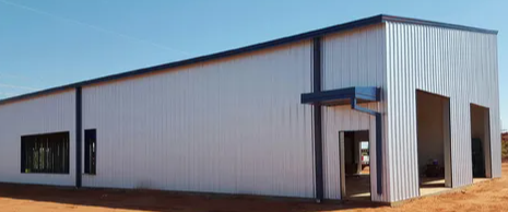 Galvanized Steel Pre-Engineered Building with Customized Design and 30 Year Warranty